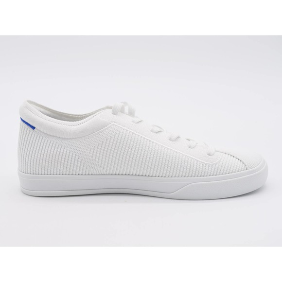 Rothy's Lace Up Sneakers Womens 9 White Recycled Knit Low Top Casual Shoes - Picture 3 of 11